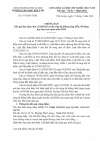 TB kết quả lựa chọn đơn vị Thiết kế và thi công hệ thống bảng biểu, đồ dùng dạy học trực quan năm 2026